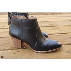 Madewell Brenner Ankle Boot Black EUC US 7.5